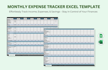 Monthly Spending Tracker - Your Ultimate Budgeting Tool