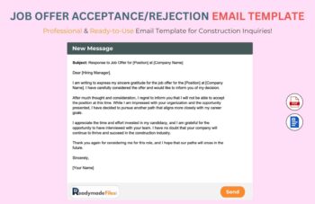 Job Offer Acceptance/Rejection