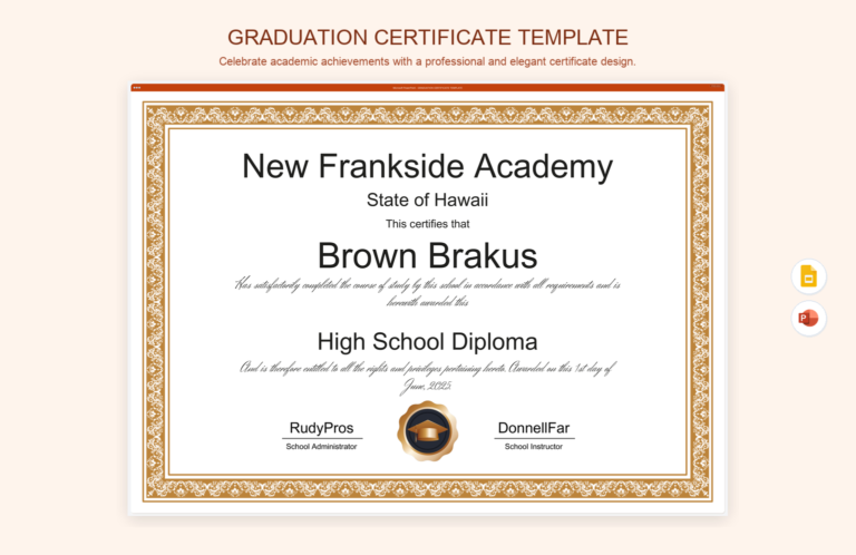 Medical School Graduation Announcement Card Template | ReadymadeFiles