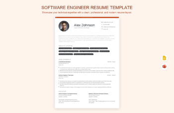 Software Engineer Resume Template