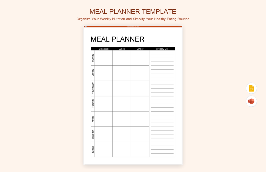 Weekly Preschool Lesson Plan Schedule Template