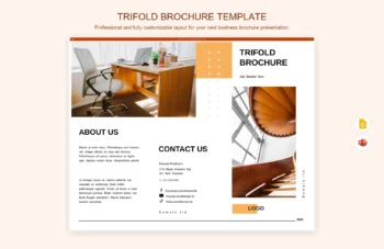Trifold Brochure Template product preview thumbnail