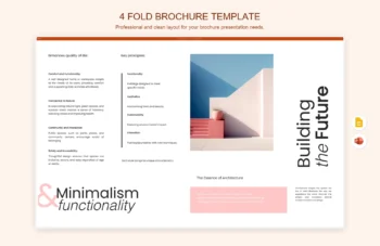 4 Fold Brochure Template product preview thumbnail